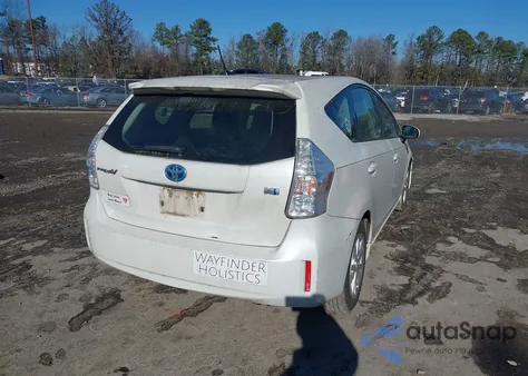 2012 Toyota Prius V Three из США, поврежденный, VIN JTDZN3EU7C3038415